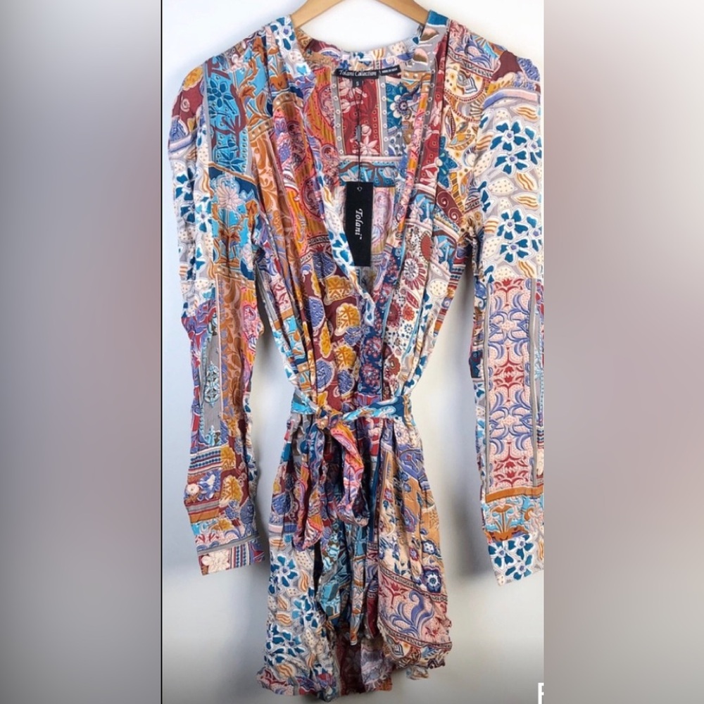 Nwt Tolani Boho Thanksgiving Dress - image 1